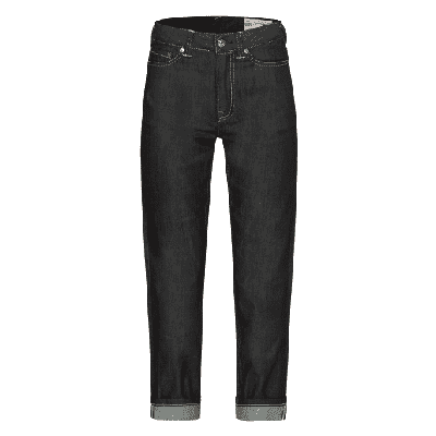 Brocade Inserted Daicock And Kamon Relax Fit Jeans 1