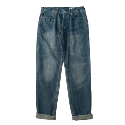 Evisu New Blue Denim Jeans fs