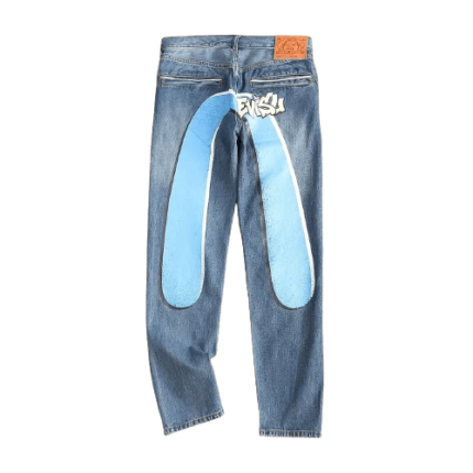 Evisu Sky Blue Jeans dd