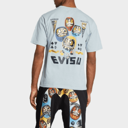 Evisu oversized daruma t-shirt. (1)