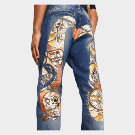 evisu daruma diacock slim jeans . (1)